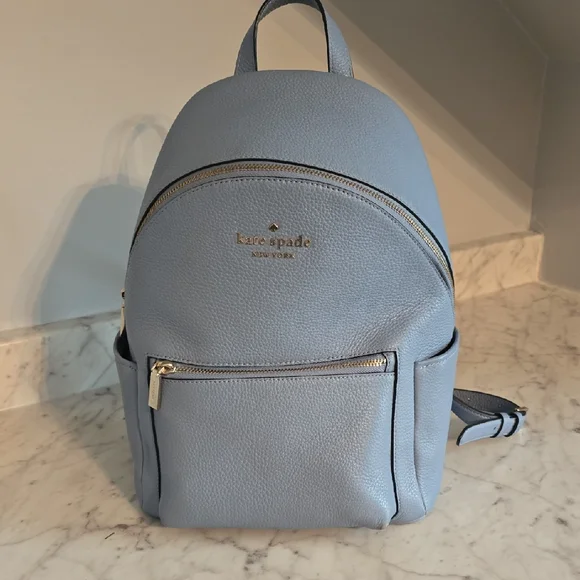 Kate Spade Light Blue Backpack - Picture 1 of 16